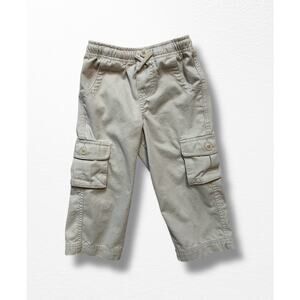 LL Bean Drawstring Cargo Pants, Size 3T